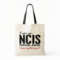 I Am An NCIS Special Agent Tote Bags