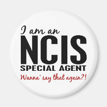 I Am An NCIS Special Agent Fridge Magnets