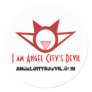 "I am Angel City's Devil" sticker, large