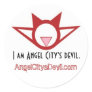 "I am Angel City's Devil" sticker, large