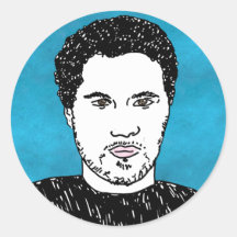 I Am Art Round Sticker