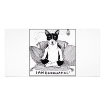 I Am Buddha-ful Personalized Photo Card