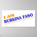 I am Burkina Faso posters