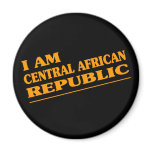 I am Central African Republic magnets