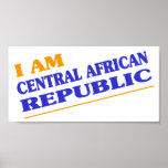 I am Central African Republic posters