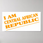 I am Central African Republic posters