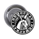 I AM DEMOCRAT BUTTON