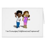I am Encouraged, Enlightened and Empowered cards