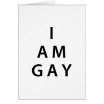 i am gay cards
