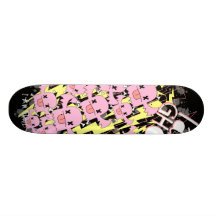 I AM GHOST SKATEBOARD- Ghost/Bats
