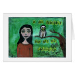i am grateful card