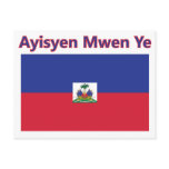 I Am Haitian Postcard