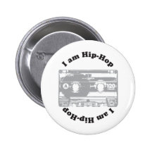 I Am Hip-Hop Buttons