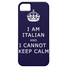 i am italian and i cannot keep calm phone case iPhone 5 covers