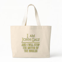 I Am John Galt Canvas Bags