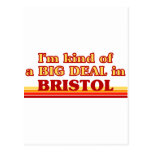 I am kind of a BIG DEAL in Bristol Post Card