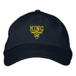I Am King Embroidered Hat embroidered hats