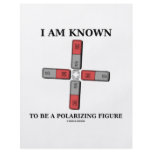 I Am Known To Be A Polarizing Figure (Quadrupole) Custom Flyer
