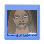 I AM! REFRIGERATOR MAGNET