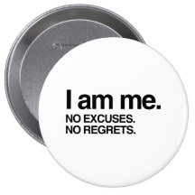 I AM ME PINBACK BUTTON