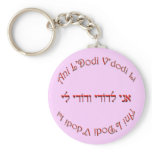 I Am My Beloved's: My Beloved is Mine keychains