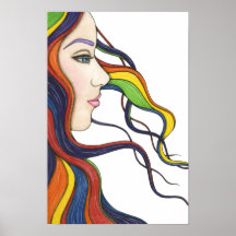 I Am My Own Rainbow Poster