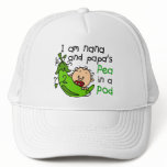 I Am Nana And Papa's Pea In A Pod hats
