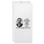 I Am Naturally Anti-Slavery Slavery Is Wrong Quote rack cards