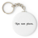 I am not a fish. keychains