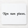 I am not a fish. mousepads