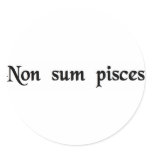 I am not a fish. stickers