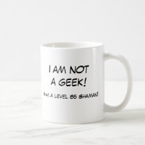 I am not a geek! mugs
