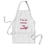 I am not wearing any panties! apron