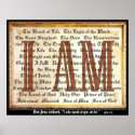 I AM poster posters