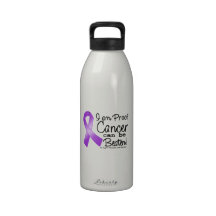 I Am Proof Pancreatic Cancer Can Be Beaten Reusable Water Bottle