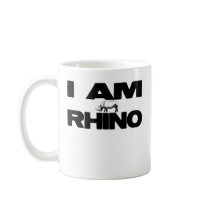 I AM RHINO COFFEE MUG