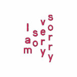 I am so very sorry embroidered shirts