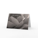 I am sorry - rose card in b&w