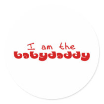 I am the Baby Daddy Sticker