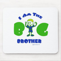 I Am The Big Brother Mousepads
