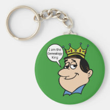 I Am The Genealogy King Key Chains