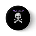 I AM THE KILLER buttons