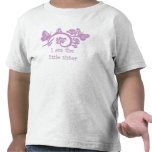 I am the little sister purple girls T-Shirt