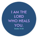 I AM THE LORD - 1118 stickers