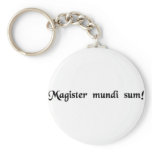 I am the master of the universe! keychains