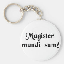 I am the master of the universe! keychain