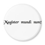I am the master of the universe! magnets