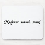 I am the master of the universe! mousepads