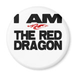 I Am the Red Dragon magnets