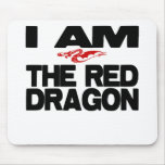 I Am the Red Dragon mousepads